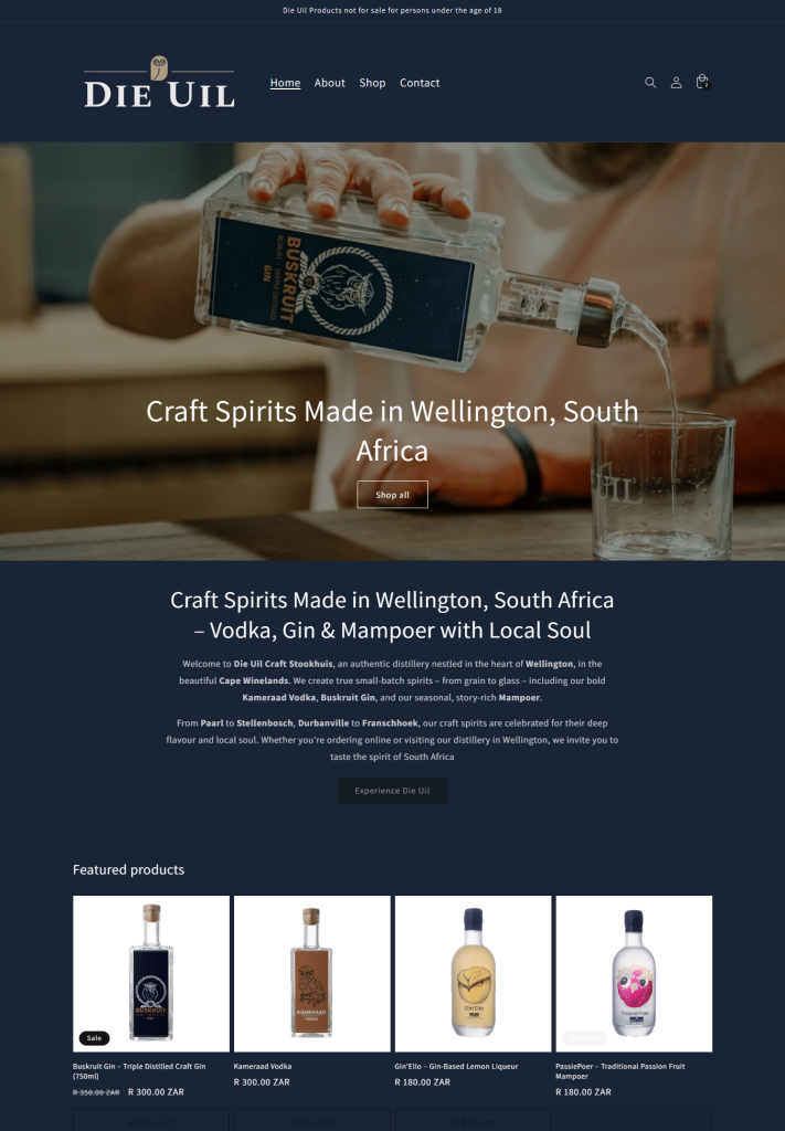 Website updates for Wellington-based client